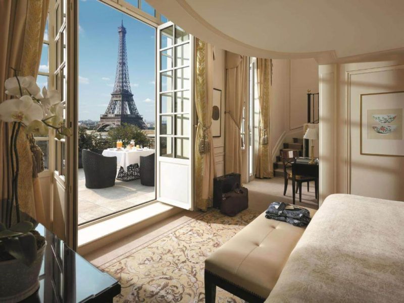 Melhores hoteis em Paris com vistas para a Torre Eiffel