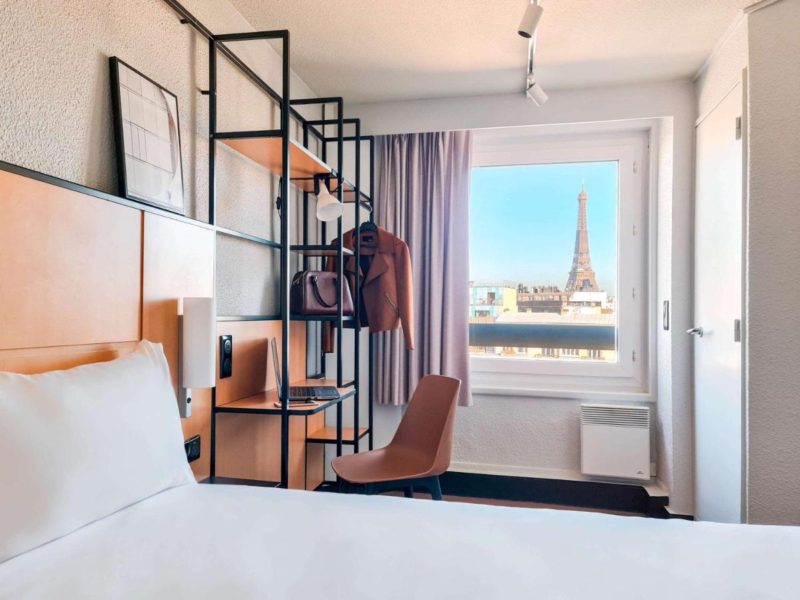 hotel barato com vistas para a Torre Eiffel
