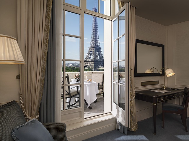 hotel com vistas para Torre Eiffel