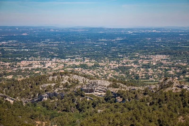 Provence vista de cima